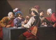 Theodoor Rombouts, Playing Cards